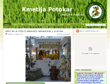 Tablet Screenshot of kmetija-potokar.com